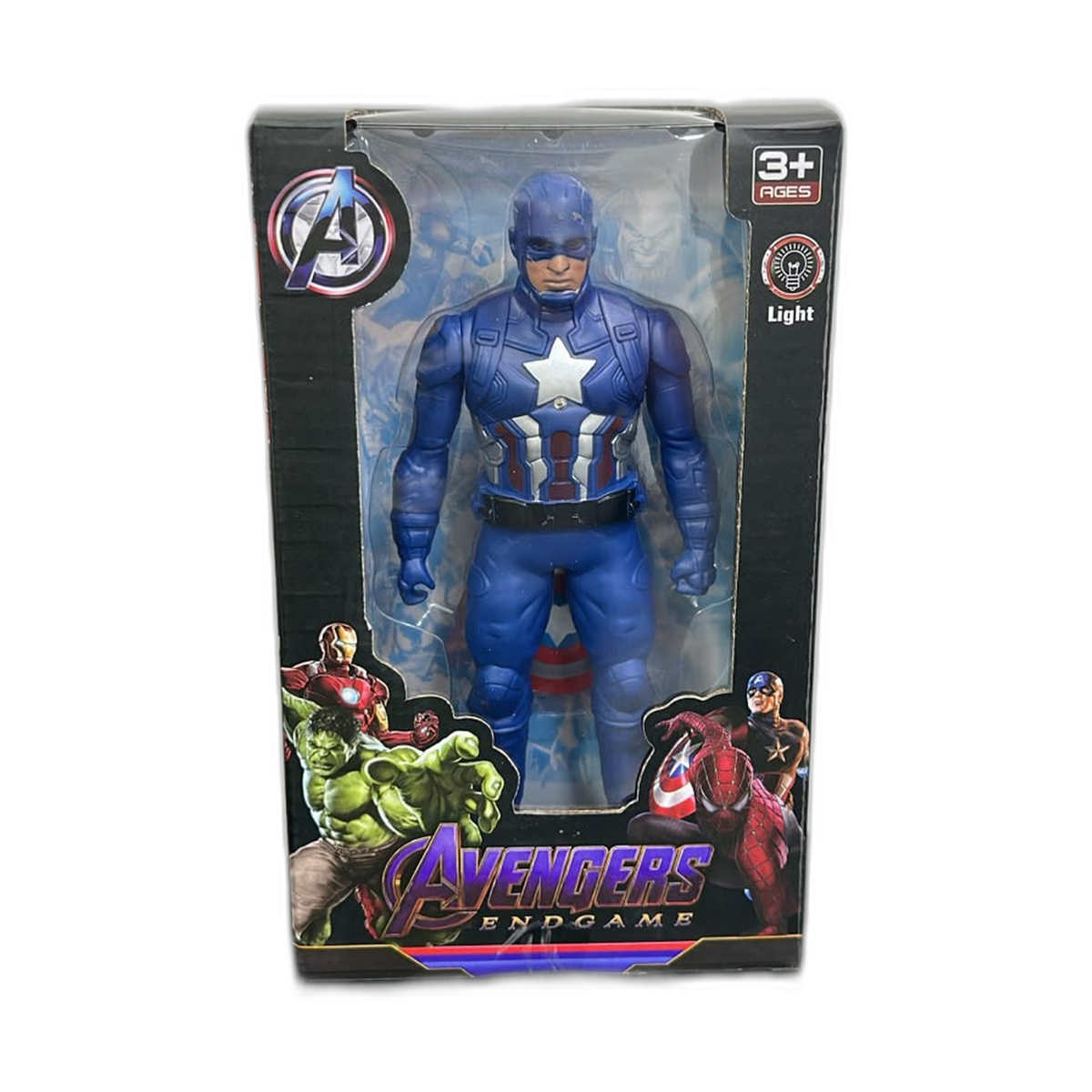 Figura Vengadores Capitán América con luz