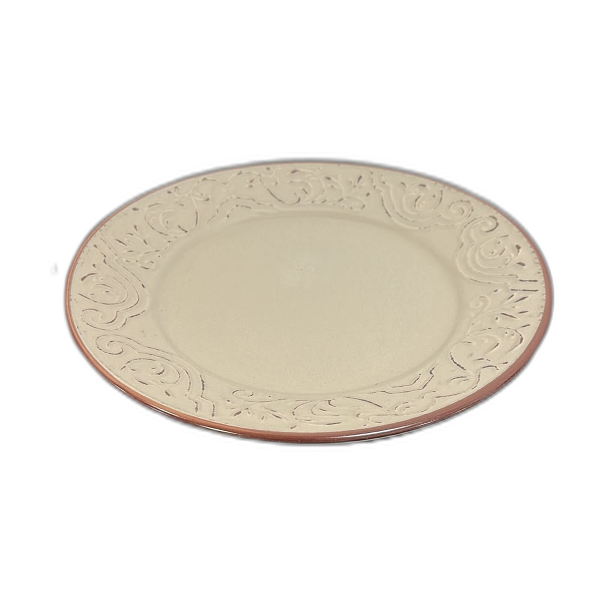 Plato de loza 10.5"