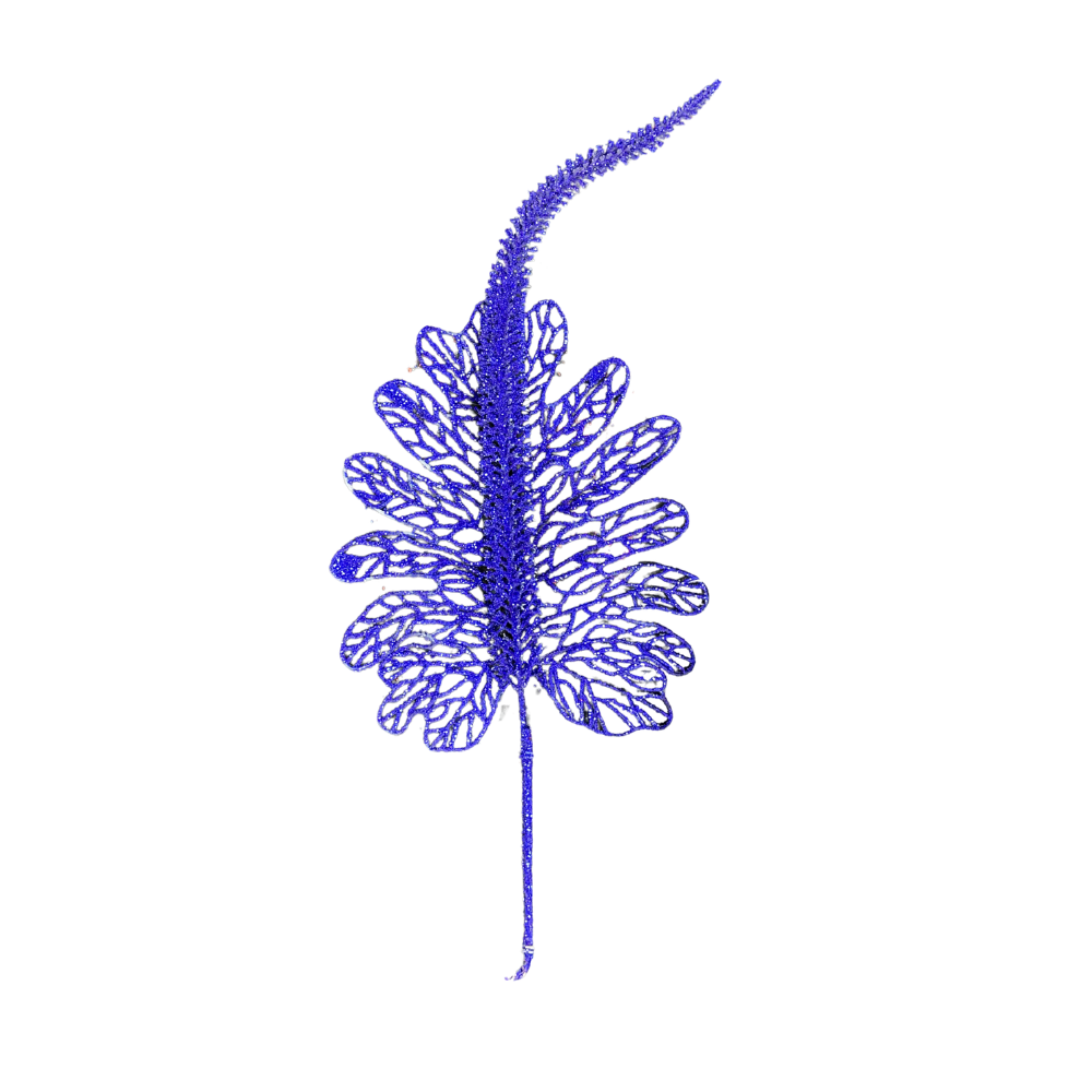 Pin navideño espigas y hoja