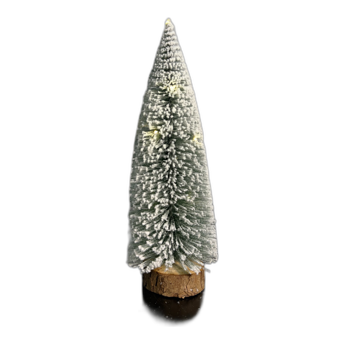 Árbol navideño mini con luz 26cm