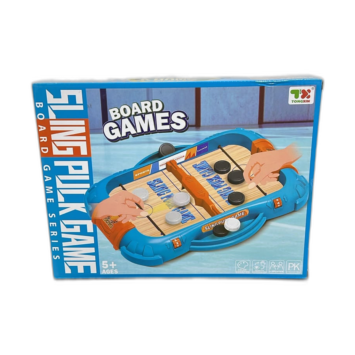 JUEGO DE MESA HOCKEY LANZA LAS FICHAS REF TX808 2302-100 REY