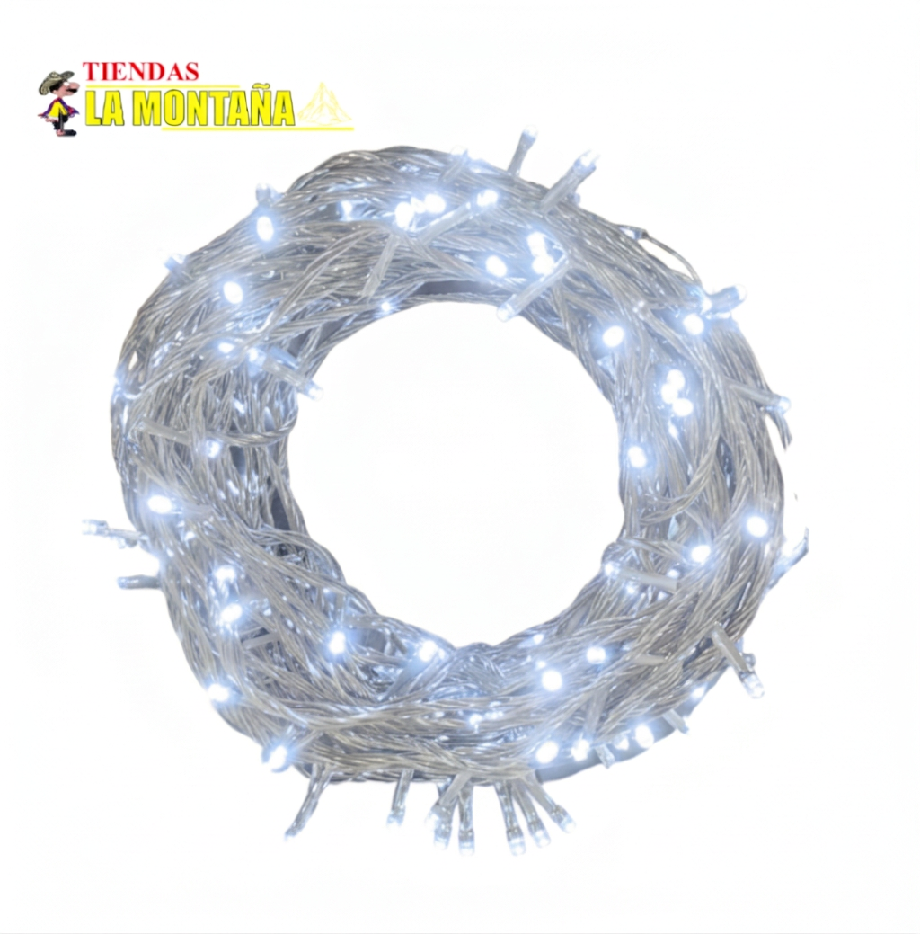 Luz LED blanca x300 24m