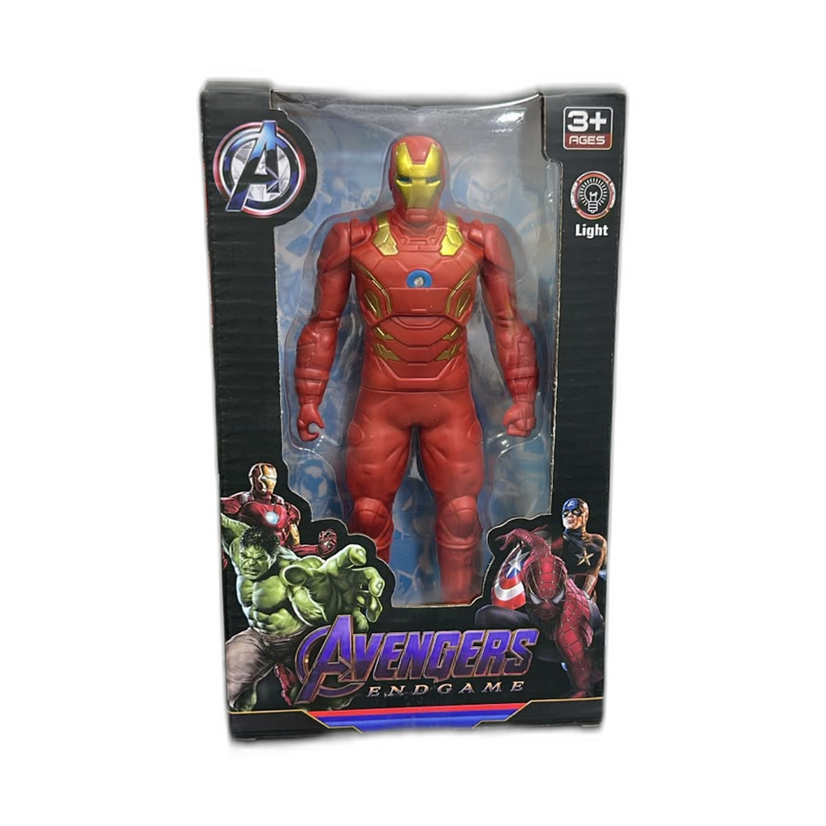 Figura Vengadores Iron Man con luz
