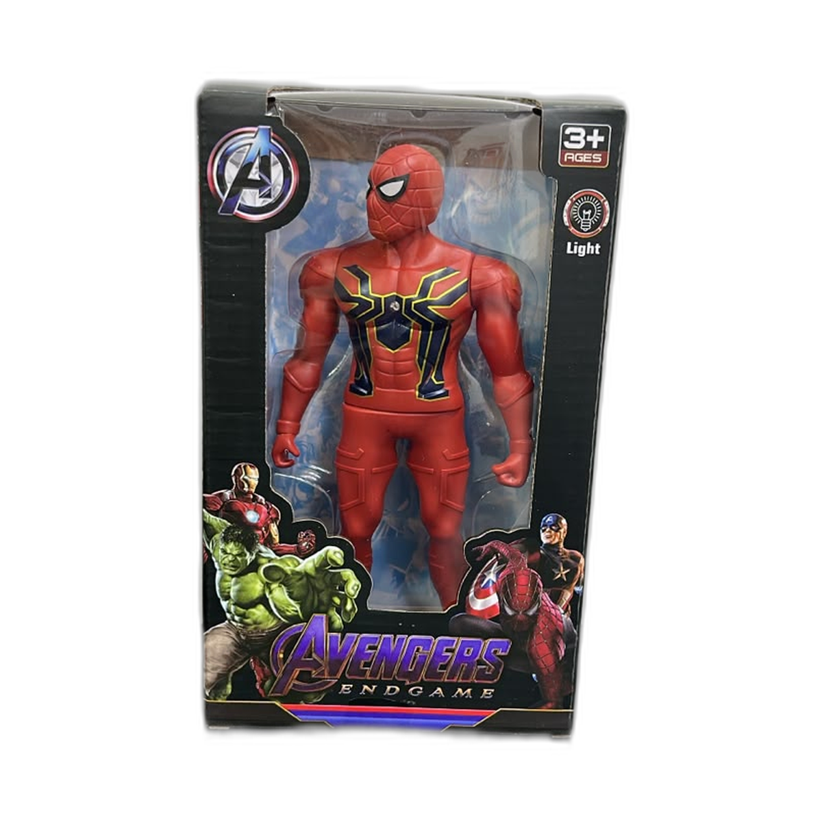 Figura Vengadores Spiderman con luz