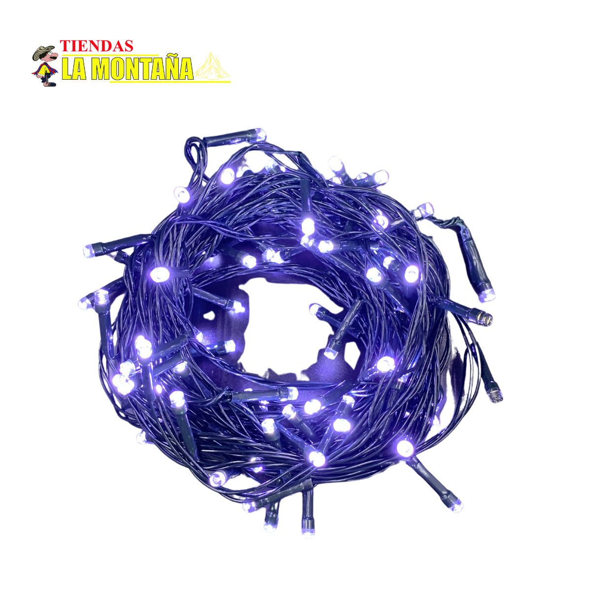 Guirnalda de luces LED - Cable verde - Cód. 13660 / 13770 / 13778 / 15310 / 6183 / 13661