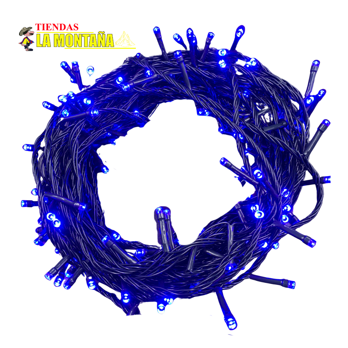 Guirnalda de luces LED - Cable verde - Cód. 13660 / 13770 / 13778 / 15310 / 6183 / 13661