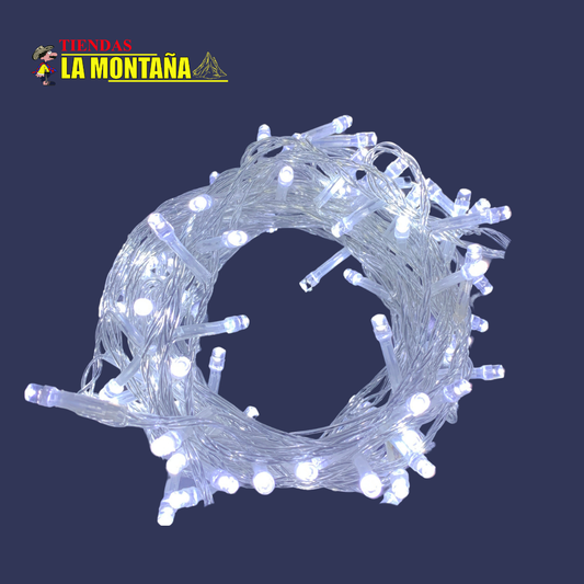 Guirnalda de luces LED - Cable transparente