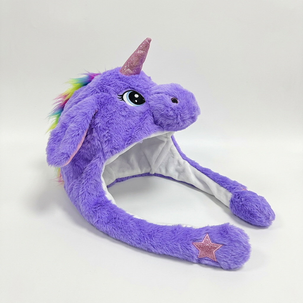 Gorro capibara animado con luz