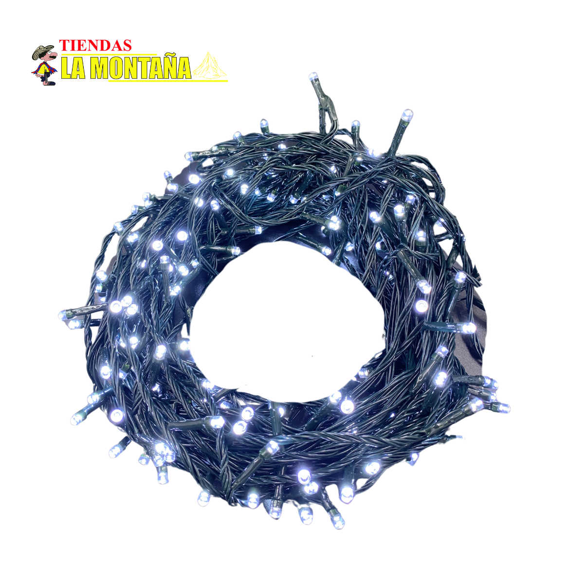 Luz LED navideña x300 24 metros