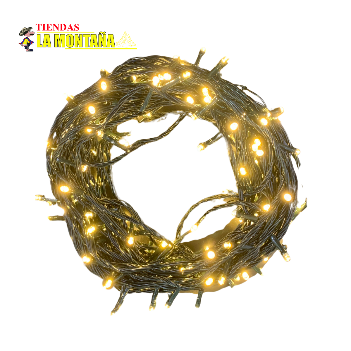 Luz LED navideña x300 24 metros