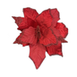 Flor navideña roja