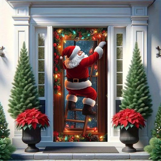 Forros para puerta navideños (90 x 210 cm.) - Cód. 15637