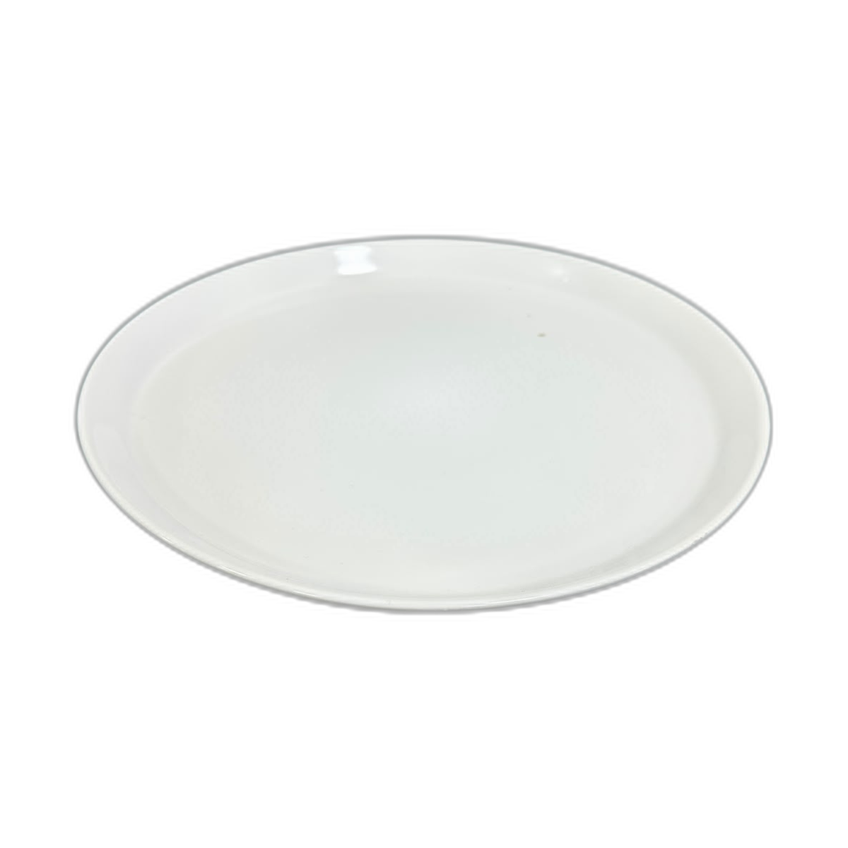 Plato llano 27cm blanco