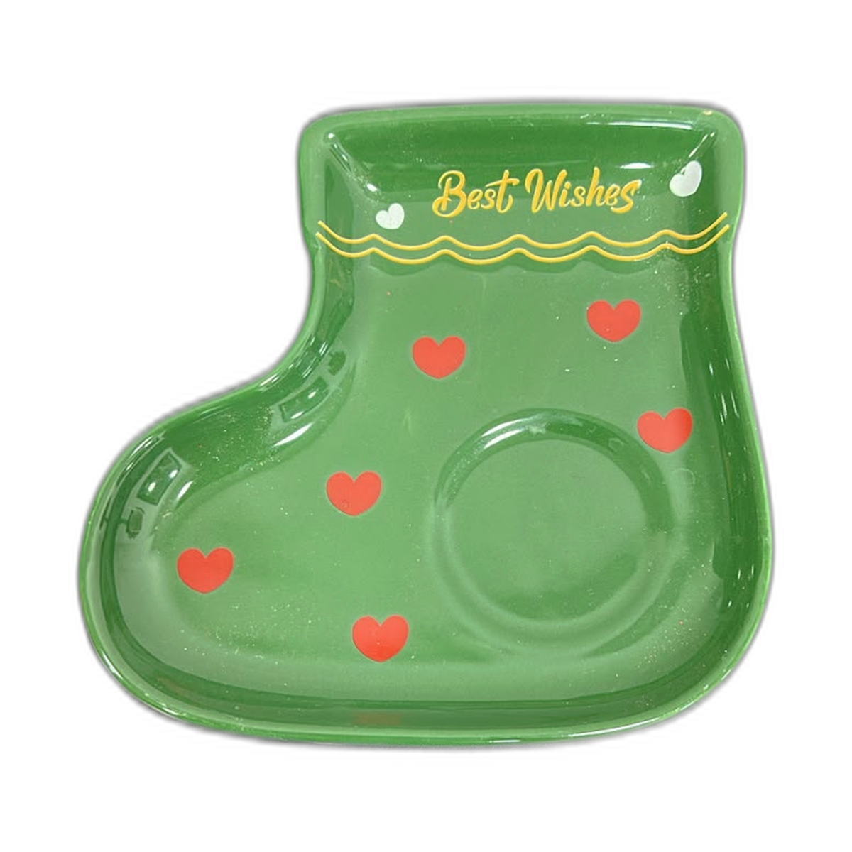 Set x3 taza plato y cuchara navideño Burdeos