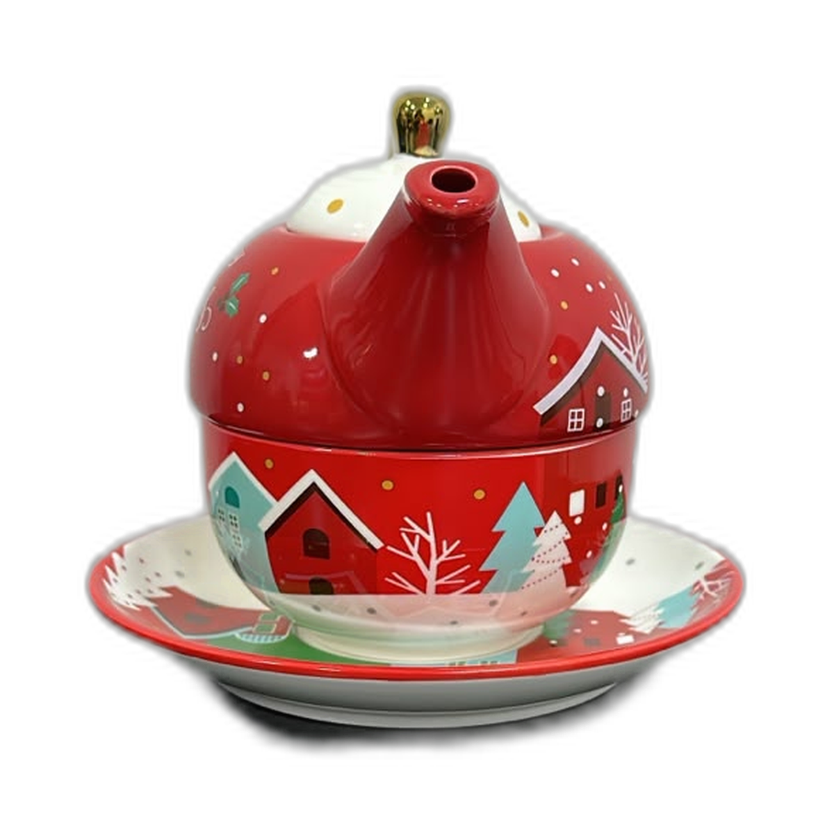 Set de té navideño Dresde