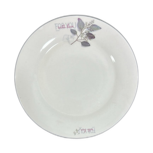 Plato llano Dublín loza 25cm