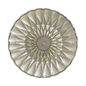 Plato base cristal decorativo