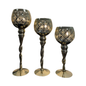 Set de 3 candelabros copa Estambul