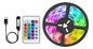 Cinta de luces LED multicolor USB con control 2 metros