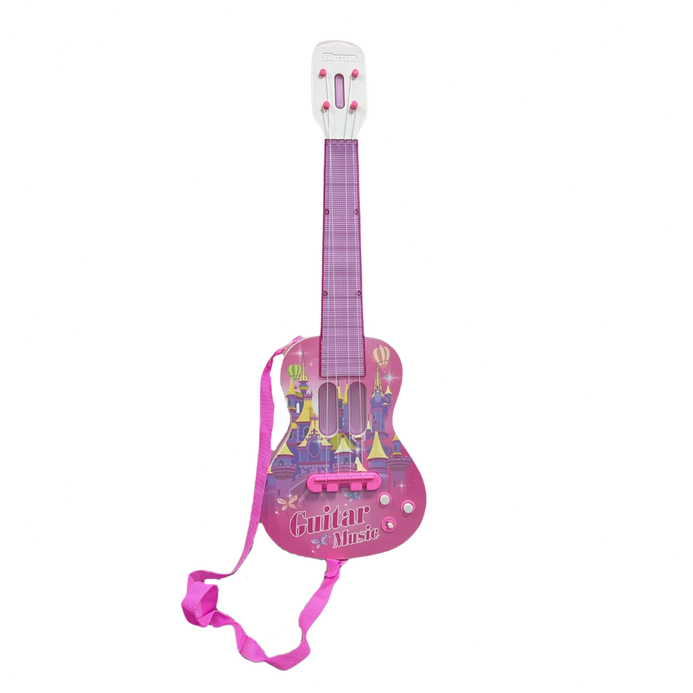 Guitarra con luces y sonido