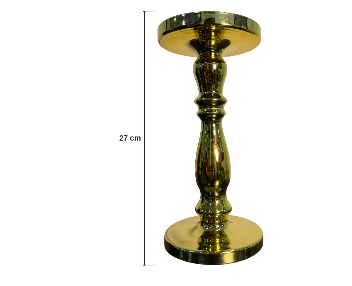 Candelabro decorativo 27cm - medidas