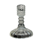 Candelabro transparente decorativo 13cm