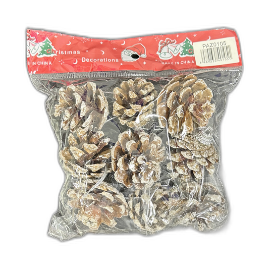 Piñitas navideñas x6