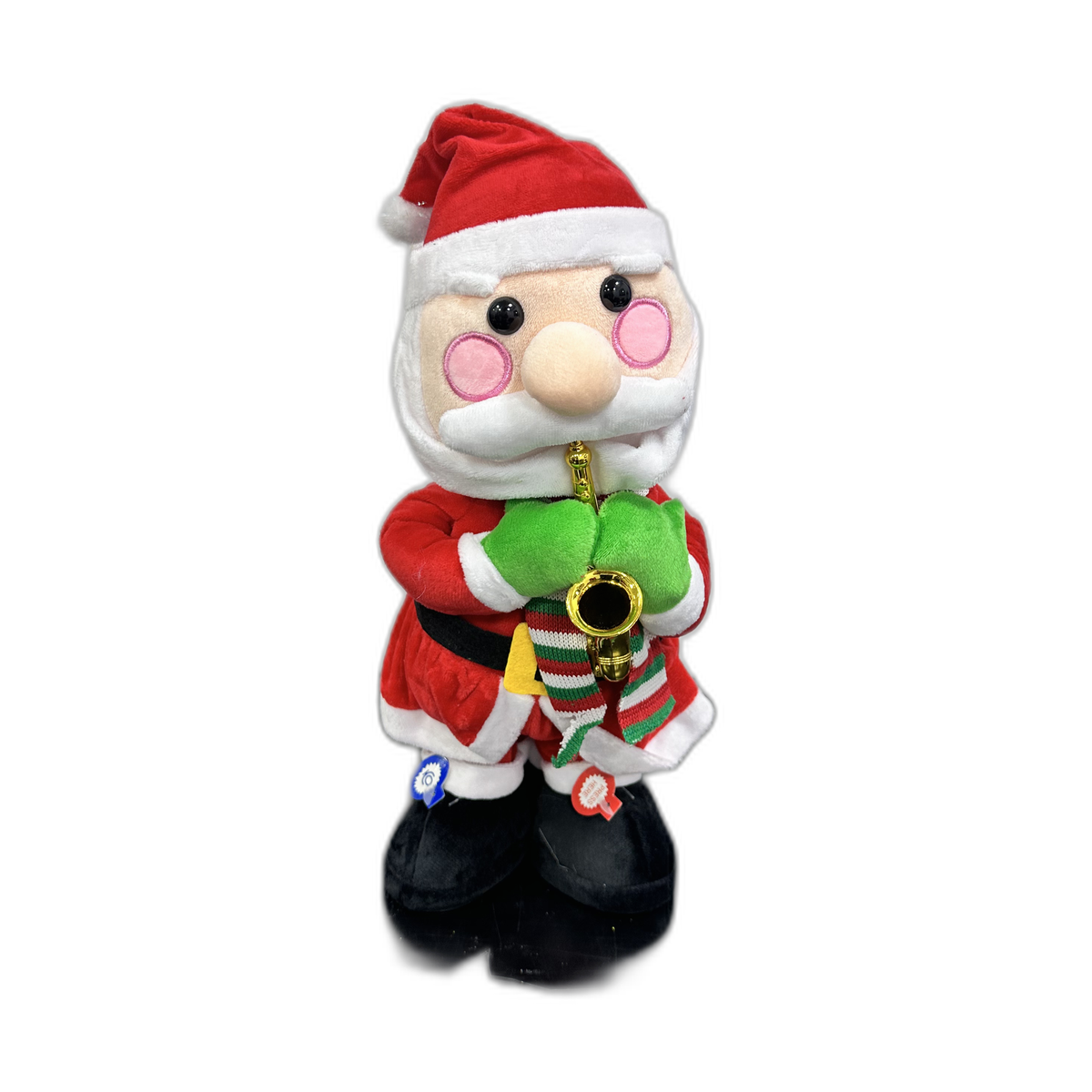 Muñeco Papá Noel de pilas