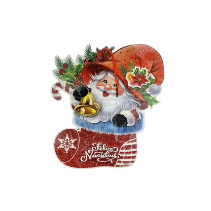 Aplique navideño decorativo