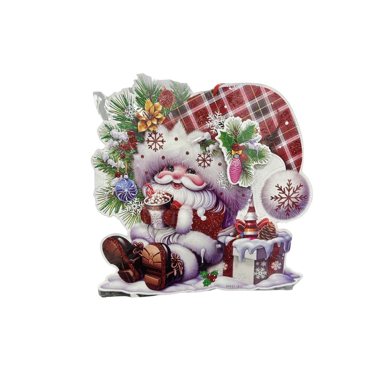 Aplique navideño decorativo