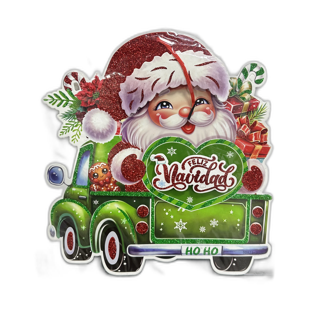 Aplique navideño decorativo