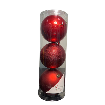 Bola de navidad x3 12cm