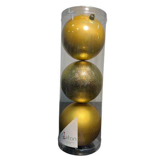 Bola de navidad x3 12cm