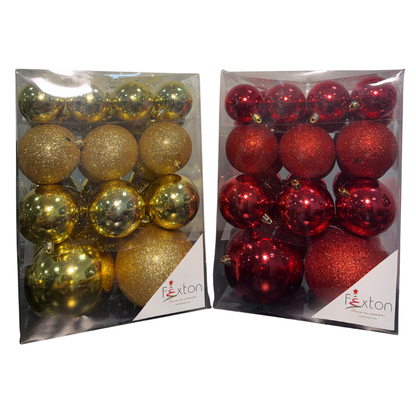 Bola de navidad x38 tamanos surtidos