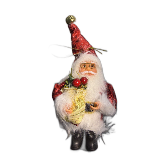 Papá Noel decorativo pequeño 15cm