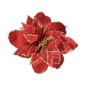 Flor navideña Belén roja 63cm