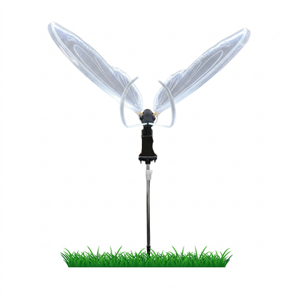 Mariposa Luz LED con movimiento (Mediana) - 40cm