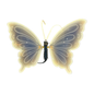 Mariposa Luz LED con movimiento (Grande) - 60cm
