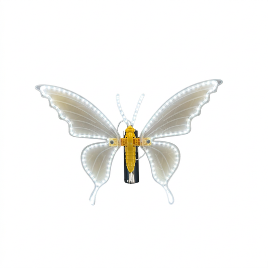 Mariposa Luz LED con movimiento (Pequeña) - 32cm - Cód. 18045 / 18040