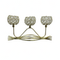 Candelabro Mónaco de tres copas