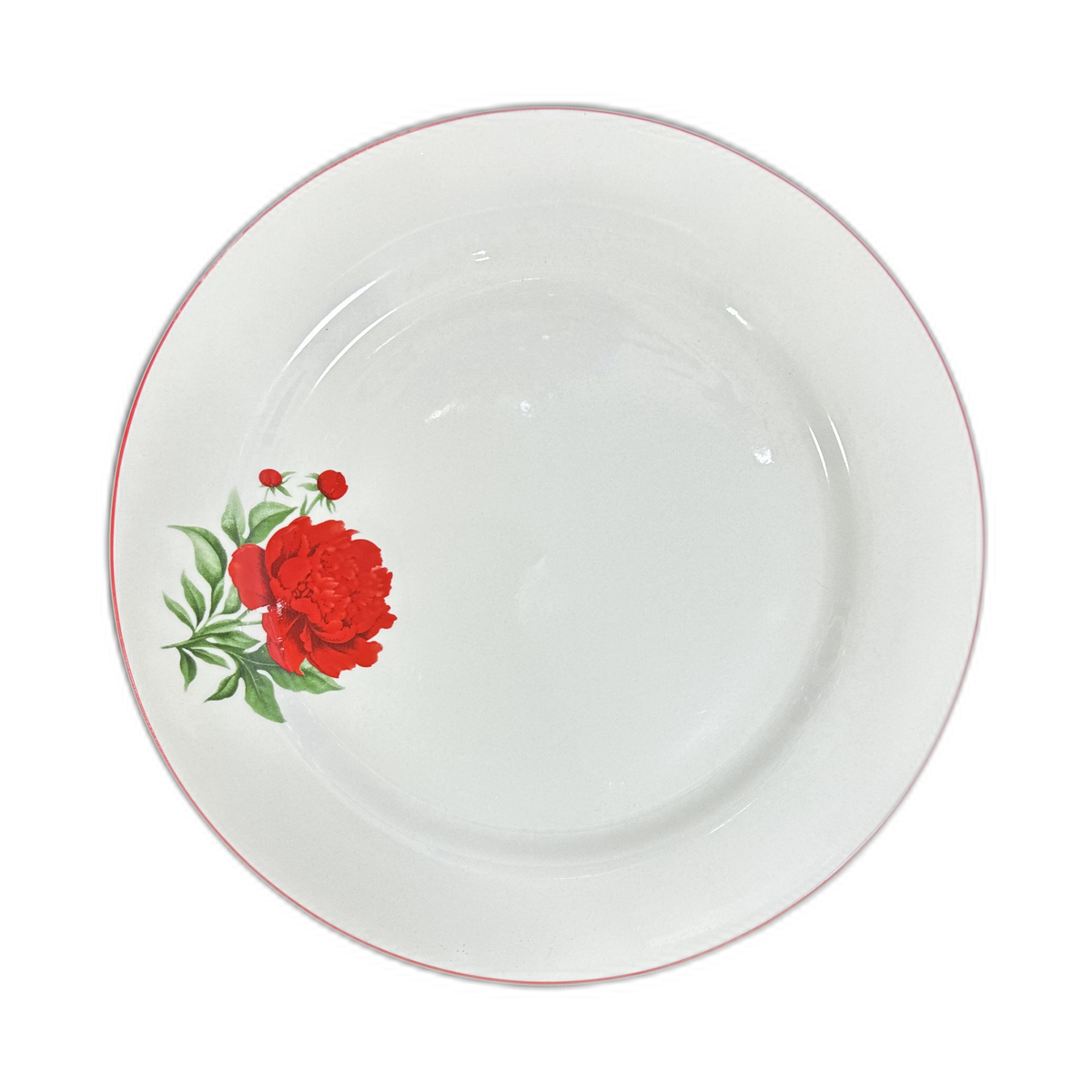 Plato llano estampado 26cm