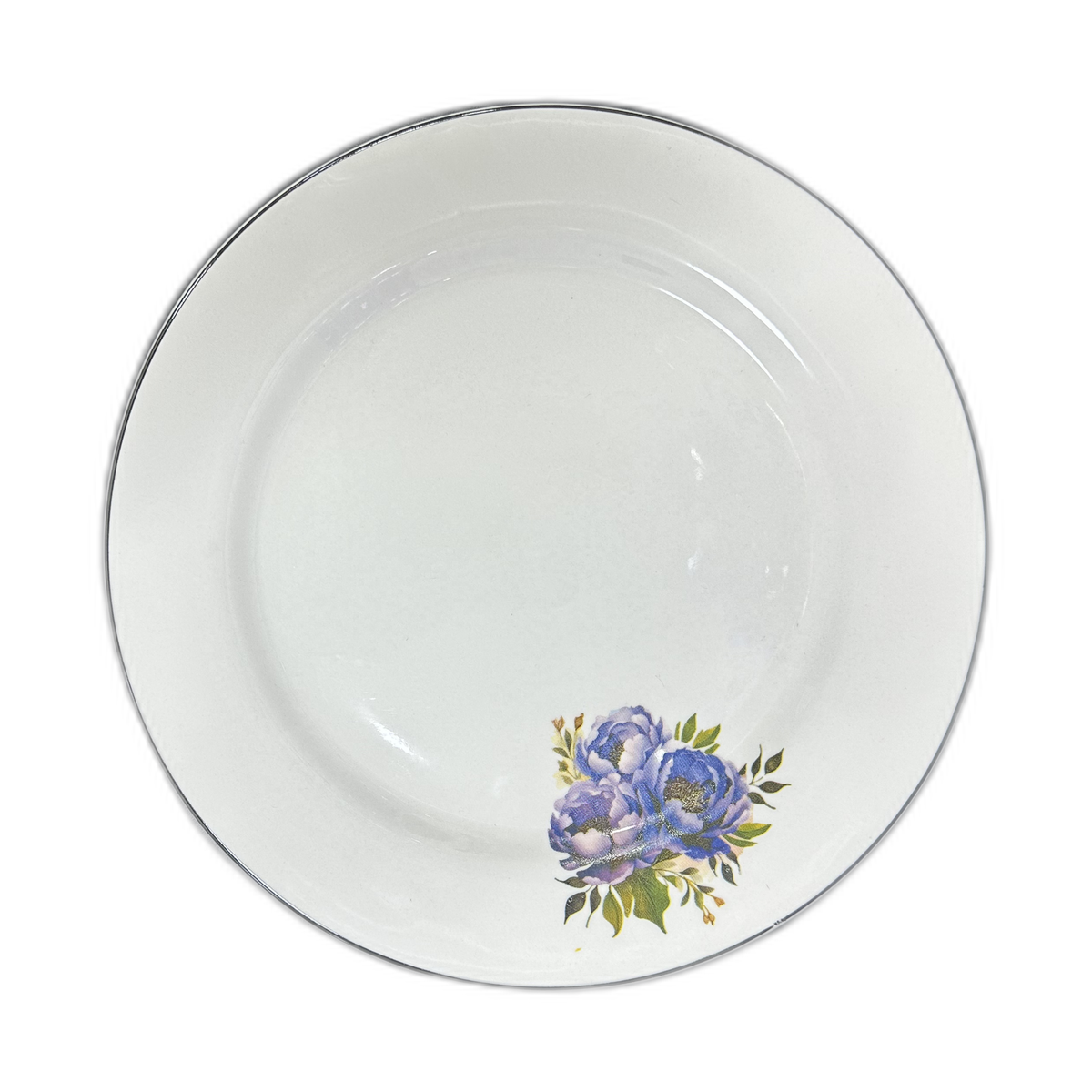 Plato llano estampado 26cm