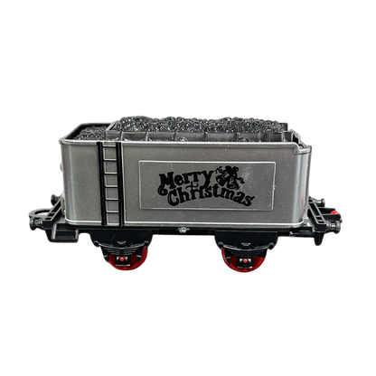Tren navideño con luces, música y humo