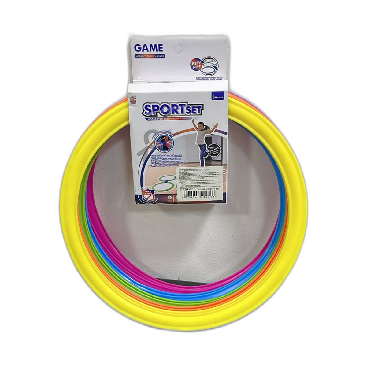 JUEGO DE ARO DIDACTICOS DE AGILIDAD REF  ZG270-532 REYFI