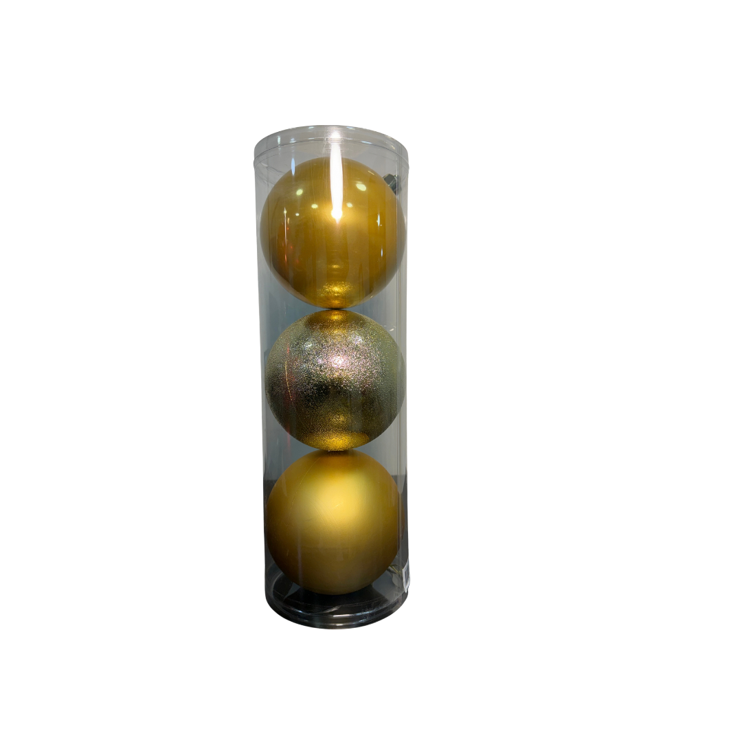 Bola de navidad x3 15cm