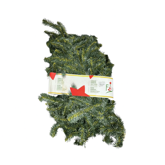 Guirnalda de follaje navideño Canadá 2.7 m - Cód. 2868