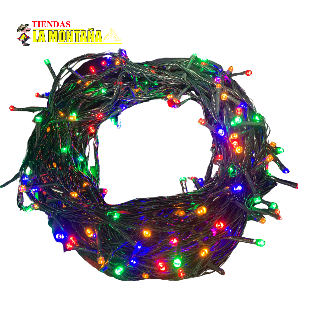 Luz LED navideña x300 24 metros
